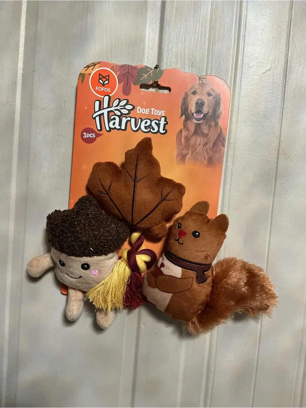 Fofos Harvest Pet Toy, Small Dog Toy Set, , 3 Pieces